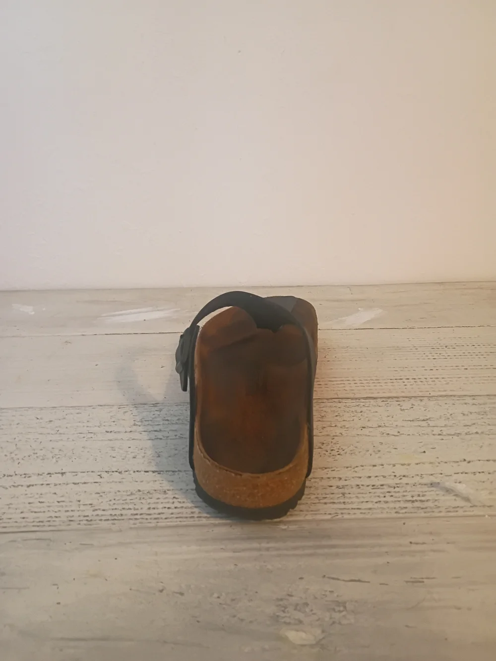 Birkenstock Gizeh Birko-Flor Black Slide Sandals
